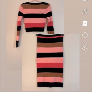 Love, Fire 2-piece sweater set